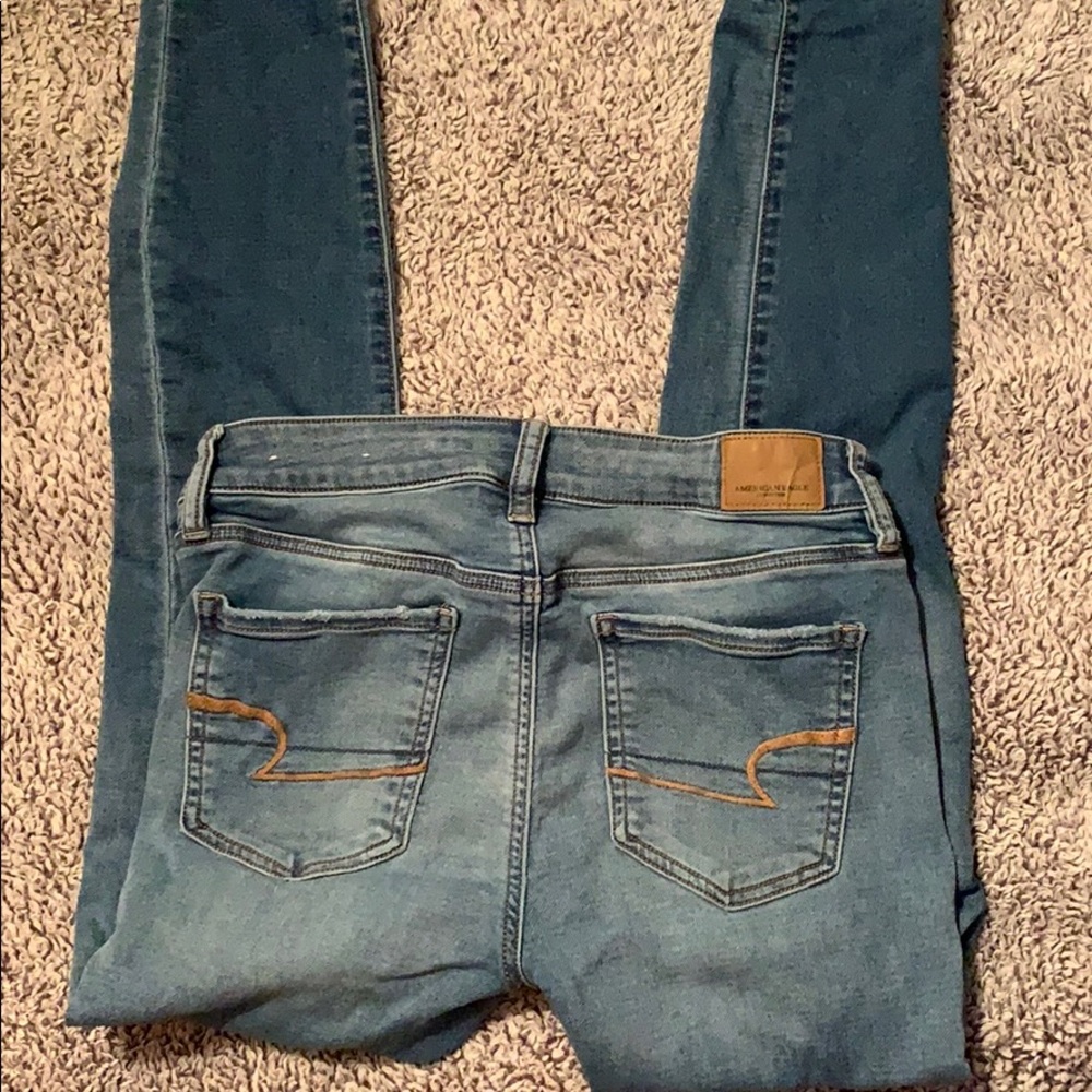 Cropped American eagle jeans
